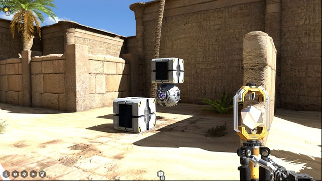 Stairs build from hexahedrons. - World B - stars | Messengers and Stars - Messengers and Stars - The Talos Principle Game Guide