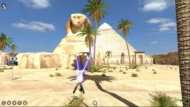 Two anchor points. - World B - stars | Messengers and Stars - Messengers and Stars - The Talos Principle Game Guide