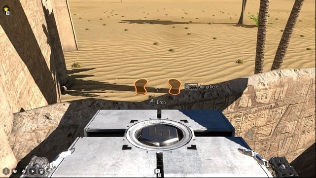 Walk with the hexahedron beyond the level. - World B - stars | Messengers and Stars - Messengers and Stars - The Talos Principle Game Guide