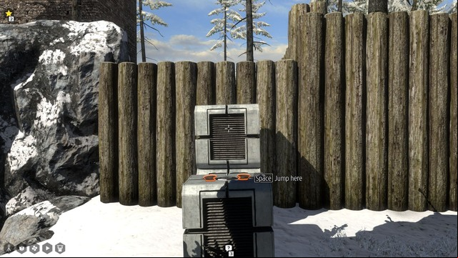 Stairs that lead to the star. - World C - stars | Messengers and Stars - Messengers and Stars - The Talos Principle Game Guide