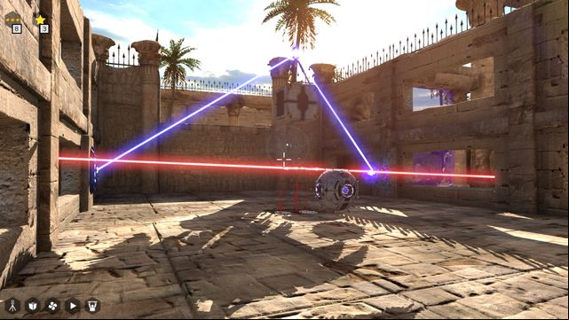 Here, you will have to run a bit - Hexahedron Driver | World 2 - World 2 - The Talos Principle Game Guide