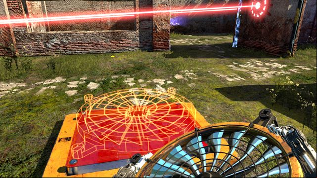 Block the ages by putting the fan on the pressure plate - BFF | World 3 - World 3 - The Talos Principle Game Guide
