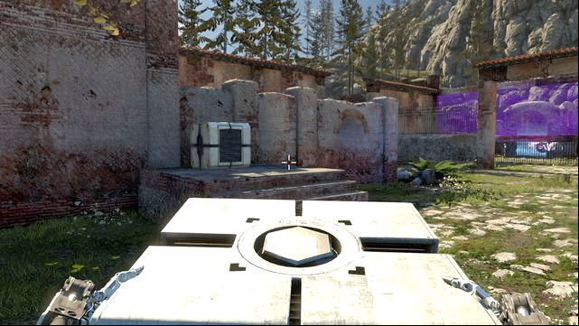 Jump over the wall with the help of a hexahedron - Harmony | World 3 - World 3 - The Talos Principle Game Guide