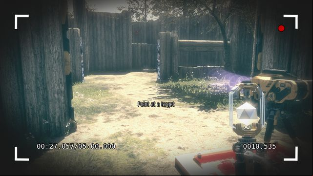 While recording, couple the connectors and wait for safe age through the corridor - Press and Jam | World 4 - World 4 - The Talos Principle Game Guide