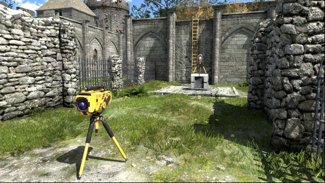 Get over the fence and collect the items - Goliath | World 4 - World 4 - The Talos Principle Game Guide