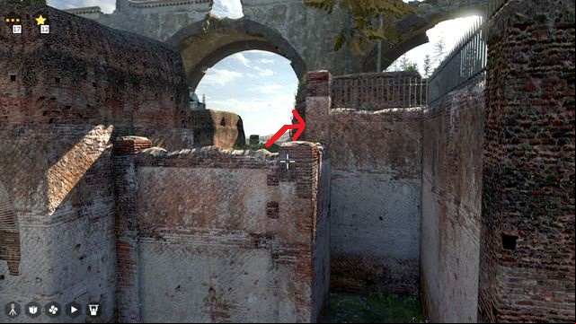Then, place the cube in your hand, onto the ball with the cube and jump onto it, to get onto the wall opposite - World 3 | All Stars - All Stars - The Talos Principle Game Guide