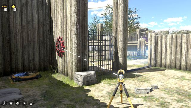 Connect the connector with the button next to the vertical fan - World 4 | All Stars - All Stars - The Talos Principle Game Guide