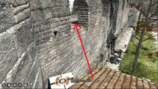 Jump onto the wall off the rooftop - World 4 | All Stars - All Stars - The Talos Principle Game Guide