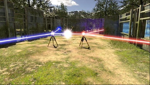 First of all, connect both connectors with sources and buttons according to their colors, but also in a straight line - Transfer | Bonus stage - Bonus stage - The Talos Principle Game Guide