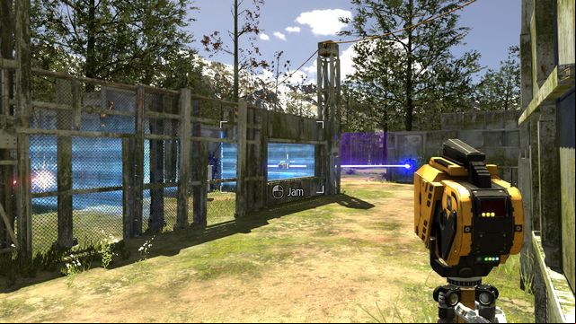 Set the first jammer above the plots - Double Trouble | Bonus stage - Bonus stage - The Talos Principle Game Guide