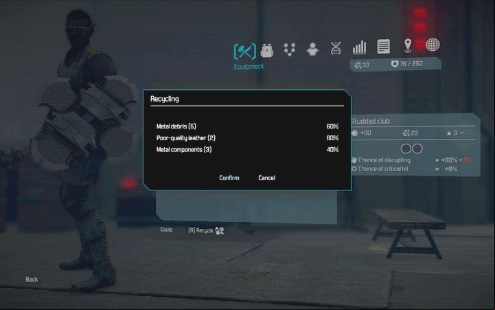 The workshop can be used to install upgrades for weapons and/or armors, as well as to salvage unwanted items into crafting materials. - Initiation | Chapter 1 Quests - Chapter 1 quests - The Technomancer Game Guide