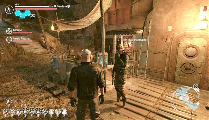 Quartermaster - Side quests in the Mutant Valley - Side quests - The Technomancer Game Guide