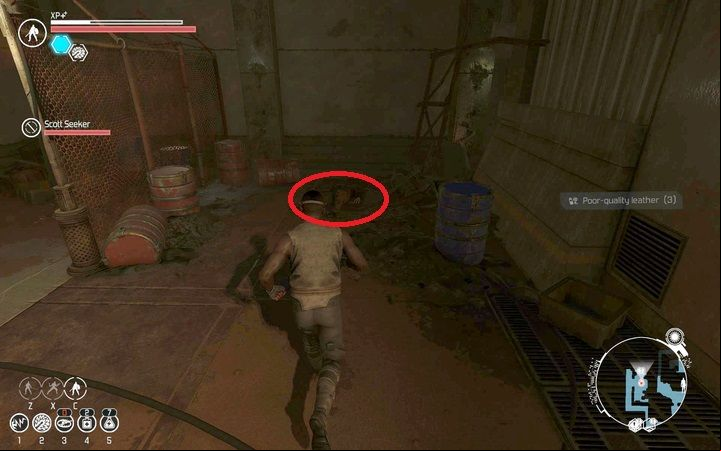 You will be directed on the back of the building, where you will find the body of the man youre looking for - Side quests in The Slums - Side quests - The Technomancer Game Guide