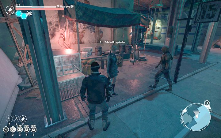 The last task given to you by Anthon. Look for the dealer, check the drug and decide whether you want to purchase it in the name of the employer. - Side quests in The Slums - Side quests - The Technomancer Game Guide