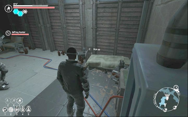 After sending Scott away from his clinic search his bed. - Side quests in The Slums - Side quests - The Technomancer Game Guide