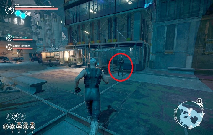 The last phase of the quest is to bring the sketch to the resident of The Exchange. - Side quests in The Slums - Side quests - The Technomancer Game Guide