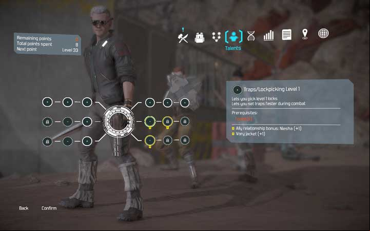 Talent tree. - Talents - Classes, attributes, talents and abilities - The Technomancer Game Guide