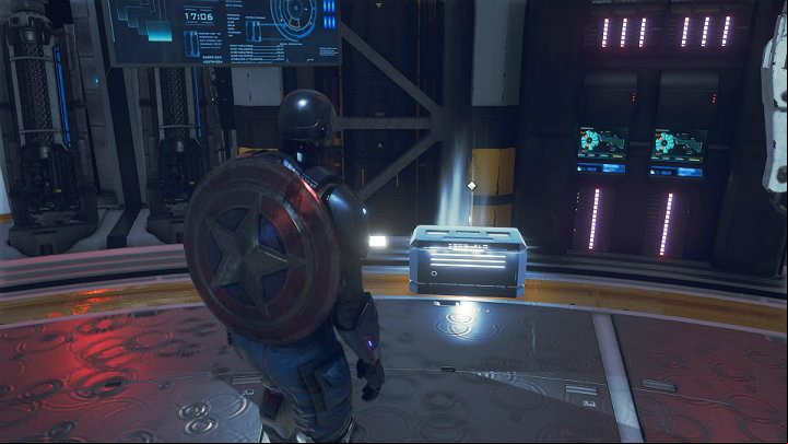 Captain America is now facing the direction you have to follow - Marvels Avengers: By Force of Mind, walkthrough - Gold Coast - Marvels Avengers Guide