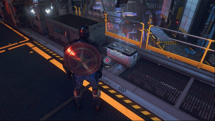 Look to the right and youll find one silver chest with gear - Marvels Avengers: By Force of Mind, walkthrough - Gold Coast - Marvels Avengers Guide