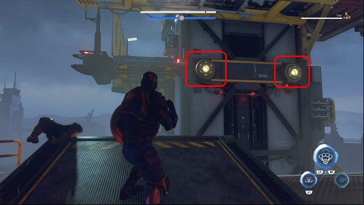 This way youll discover two hidden buttons - Marvels Avengers: By Force of Mind, walkthrough - Gold Coast - Marvels Avengers Guide
