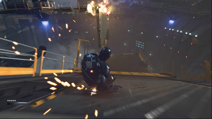 The final stage of this task is a run through obstacles - Marvels Avengers: By Force of Mind, walkthrough - Gold Coast - Marvels Avengers Guide