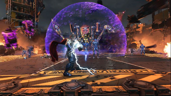 Pay particular attention to the Adaptoids - they can cause you the most problems - Marvels Avengers: By Force of Mind, walkthrough - Gold Coast - Marvels Avengers Guide