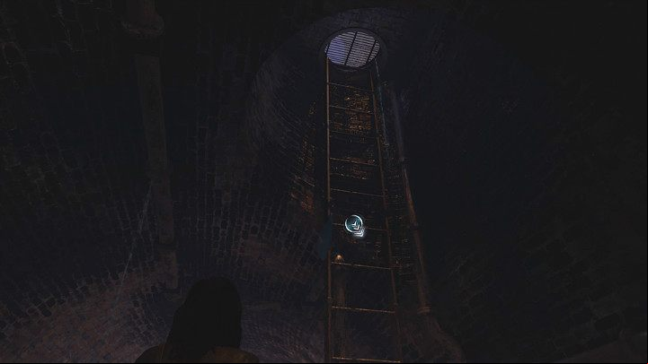 Once the road further will be obscured by metal bars, turn left and climb the ladder to get out of the sewers and reach the surface - Marvels Avengers: New normal, walkthrough - Eastern seaboard - Marvels Avengers Guide