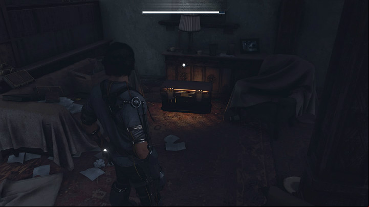 Turn towards the balcony and land behind the railing of the stairs - Marvels Avengers: House Call, walkthrough - Utah Badlands - Marvels Avengers Guide
