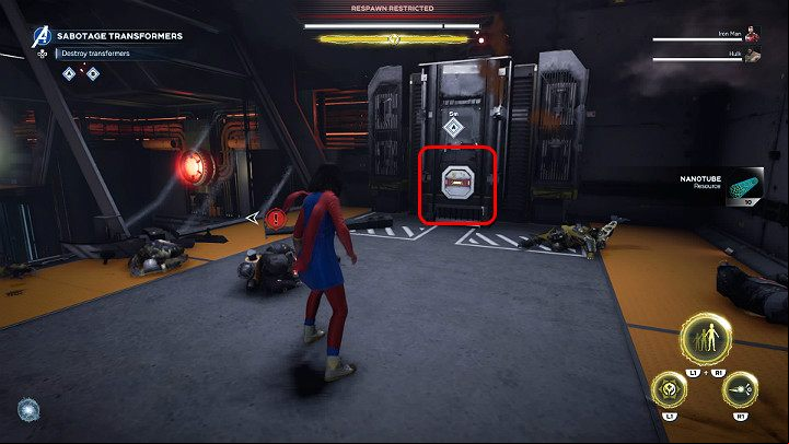 Access to them will be defended by an AIM squad - Marvels Avengers: Breakout, walkthrough - Utah Badlands - Marvels Avengers Guide