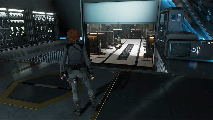 After you walk through the vast Office of Doc Rappaccini you will reach the next control terminal - Marvels Avengers: To stand alone, walkthrough - Utah Badlands - Marvels Avengers Guide