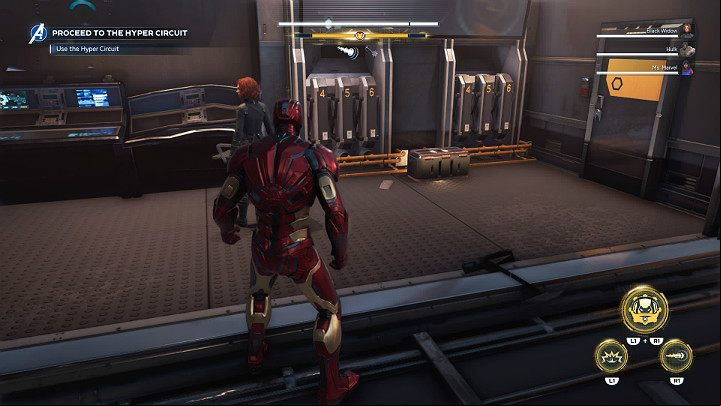 Exactly the same room is on the other side of the map - Marvels Avengers: Agony and the Ant Hill, walkthrough - Utah Badlands - Marvels Avengers Guide