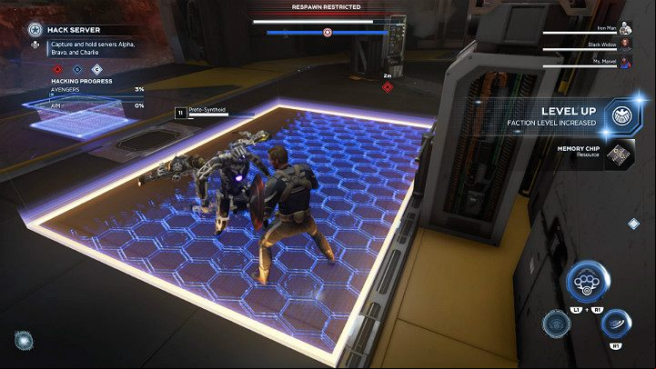 Once youve collected all the necessary parts, go back to the Chimera and talk to Natasha - youll find her in the technology lab - Marvels Avengers: StarkTech Outfits, walkthrough - Helicarrier - Marvels Avengers Guide