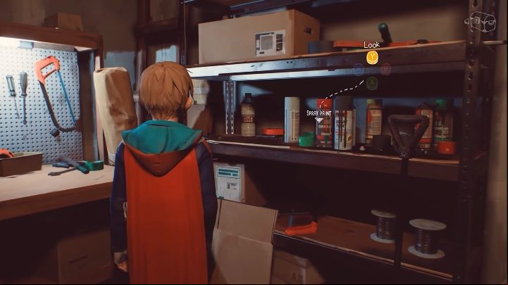 Besides you can color up your outfit - Garden - The Awesome Adventures of Captain Spirit Walkthrough - Walkthrough - The Awesome Adventures of Captain Spirit Game Guide
