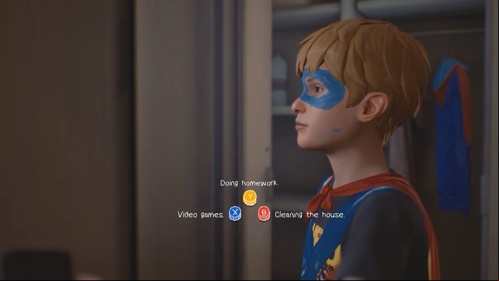 When youve explored through the whole courtyard, go home and wake up your dad - Garden - The Awesome Adventures of Captain Spirit Walkthrough - Walkthrough - The Awesome Adventures of Captain Spirit Game Guide