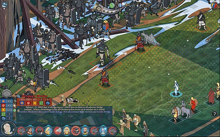Click on the gate to start patrolling the walls - Chapter 18 | Chapters walkthrough for The Banner Saga 3 - Walkthrough - The Banner Saga 3 Game Guide