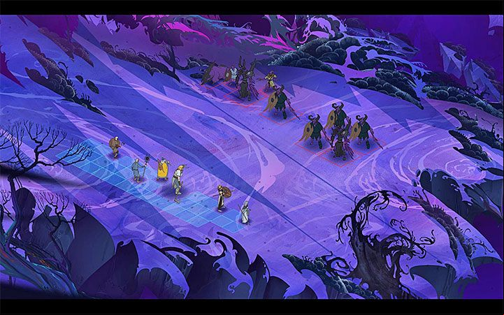 Folka informs you that the party need rest - Chapter 19 | Chapters walkthrough for The Banner Saga 3 - Walkthrough - The Banner Saga 3 Game Guide