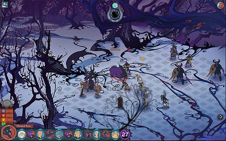 The party reaches Warped Wood - Chapter 19 | Chapters walkthrough for The Banner Saga 3 - Walkthrough - The Banner Saga 3 Game Guide