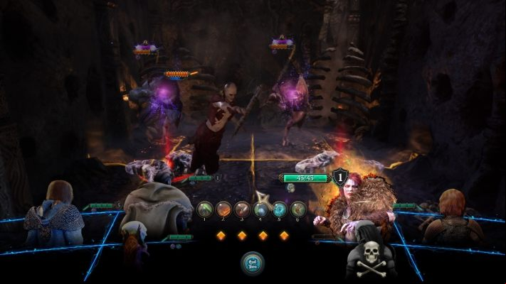 After defeating the enemy, you will have to solve another puzzle - Mangars Bones | The Bards Tale 4 Main Quest Walkthrough - Main Quests - The Bards Tale 4 Game Guide