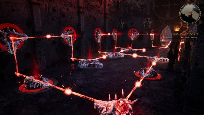 Then, in this location, like this - Mangars Bones | The Bards Tale 4 Main Quest Walkthrough - Main Quests - The Bards Tale 4 Game Guide