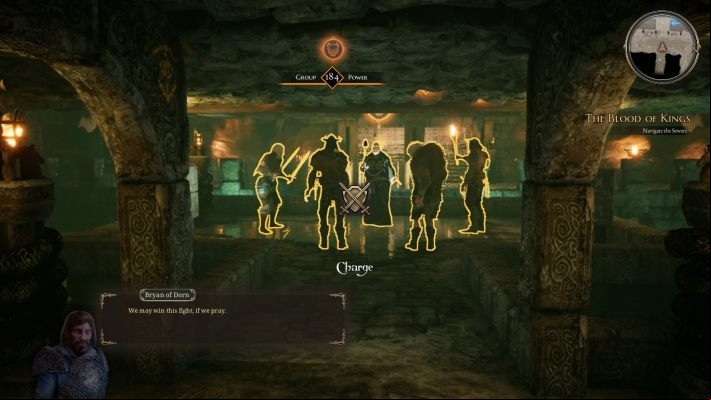 Although the priest has the most HP, he deals low damage - Blood of Kings | The Bards Tale 4 Main Quest Walkthrough - Main Quests - The Bards Tale 4 Game Guide