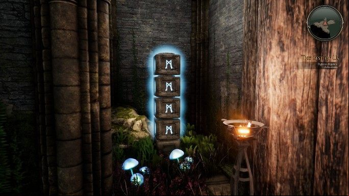Youll encounter another such puzzle right behind the door - Runes | Puzzles in The Bards Tale 4 - Puzzles - The Bards Tale 4 Game Guide