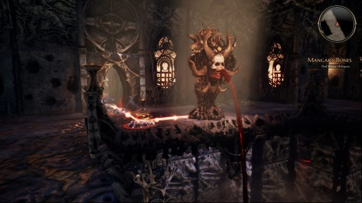 There is only one connection left downstairs, near the relic - Charn Vascular | Puzzles in The Bards Tale 4 - Puzzles - The Bards Tale 4 Game Guide