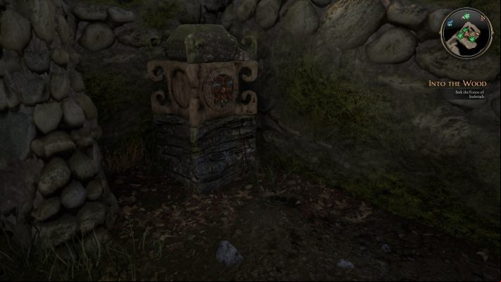 The final totem in this puzzle, should be rotated to show the red bird - Fairies | Puzzles in The Bards Tale 4 - Puzzles - The Bards Tale 4 Game Guide
