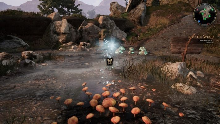 After you defeat the enemies behind the gate, youll need to set the totem like this - Fairies | Puzzles in The Bards Tale 4 - Puzzles - The Bards Tale 4 Game Guide