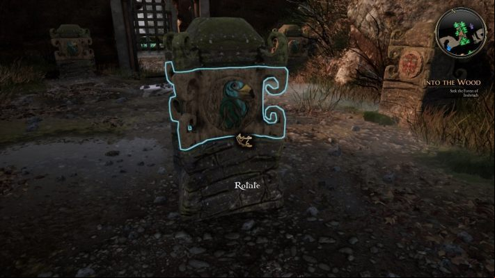 The totem on the right like this - Fairies | Puzzles in The Bards Tale 4 - Puzzles - The Bards Tale 4 Game Guide