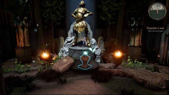 When you walk down the staircase on the right, you will find an imps mark - Hidden Hand and The Best of Us | The Bards Tale 4 Main Quest Walkthrough - Main Quests - The Bards Tale 4 Game Guide