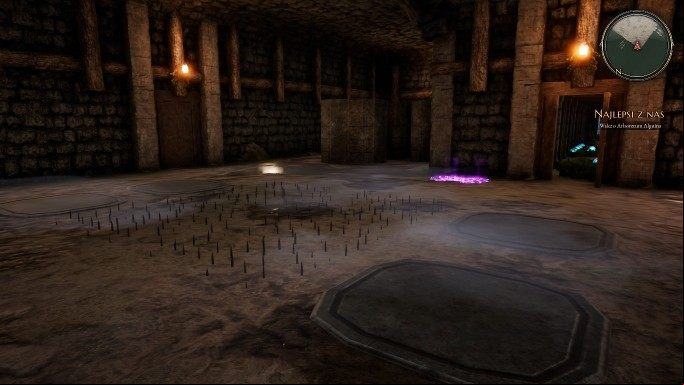 Approach the stones from behind, push the leftmost stone and set it in the correct position - Hidden Hand and The Best of Us | The Bards Tale 4 Main Quest Walkthrough - Main Quests - The Bards Tale 4 Game Guide