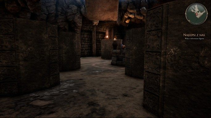 There is a chest between the stones - Hidden Hand and The Best of Us | The Bards Tale 4 Main Quest Walkthrough - Main Quests - The Bards Tale 4 Game Guide