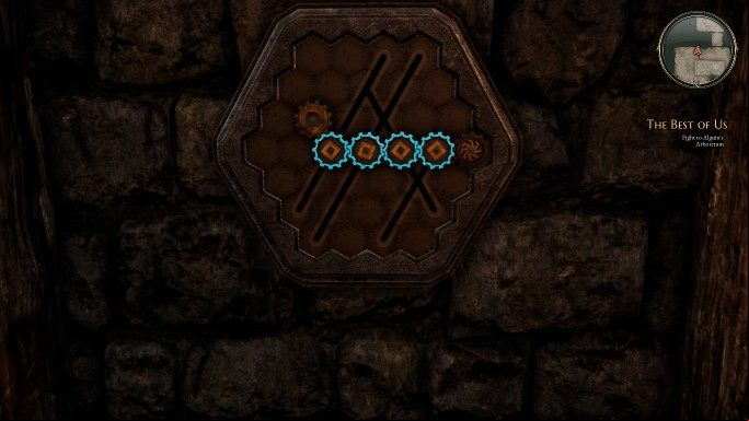 The nearby door will open - Hidden Hand and The Best of Us | The Bards Tale 4 Main Quest Walkthrough - Main Quests - The Bards Tale 4 Game Guide