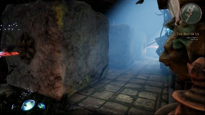 The third mechanism is behind the third stone - Hidden Hand and The Best of Us | The Bards Tale 4 Main Quest Walkthrough - Main Quests - The Bards Tale 4 Game Guide